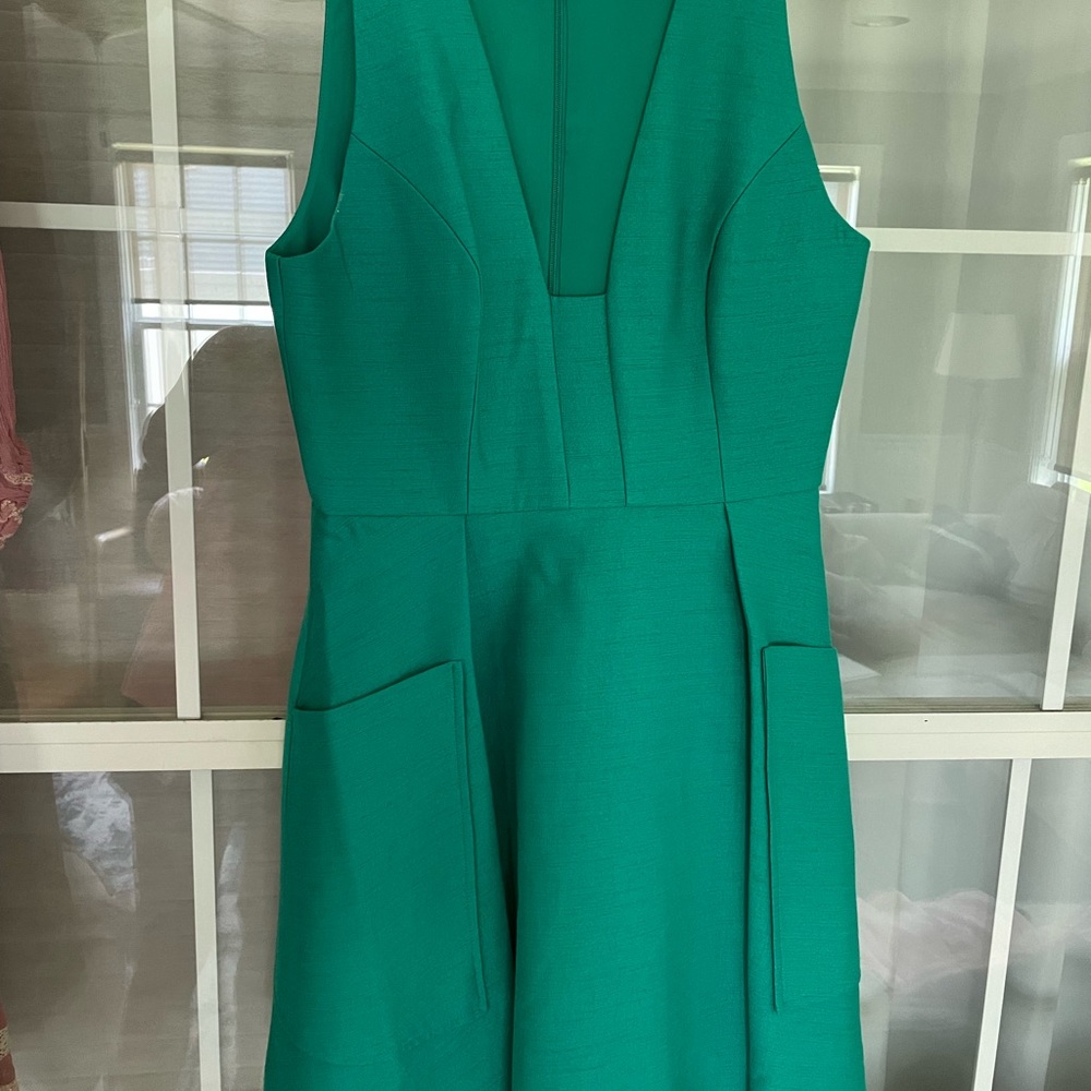 Green Dress with Pockets